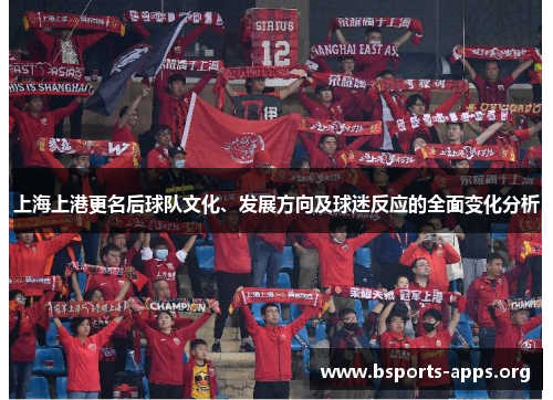 上海上港更名后球队文化、发展方向及球迷反应的全面变化分析 上海上港更名后球队文化、发展方向及球迷反应的全面变化分析
