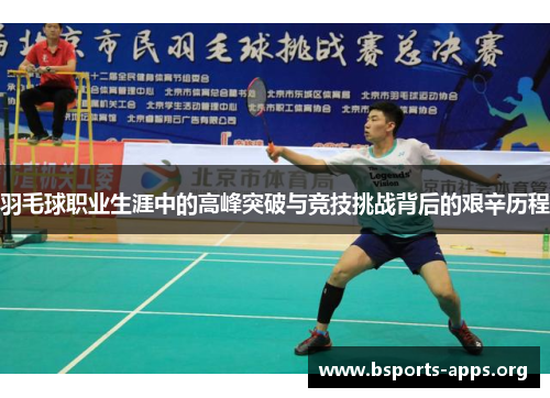 羽毛球职业生涯中的高峰突破与竞技挑战背后的艰辛历程 羽毛球职业生涯中的高峰突破与竞技挑战背后的艰辛历程